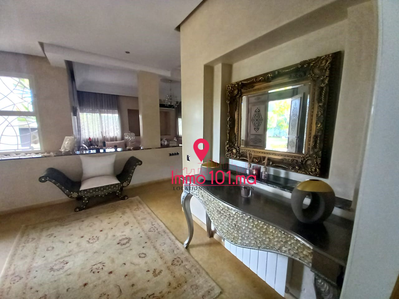 Location villa meublée à l’Orangeraie-Souissi AYLVM2111